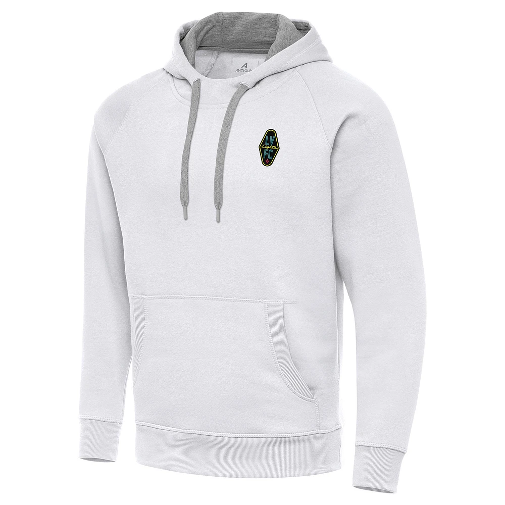 Men's Antigua Las Vegas Lights FC Victory Raglan Pullover Hoodie
