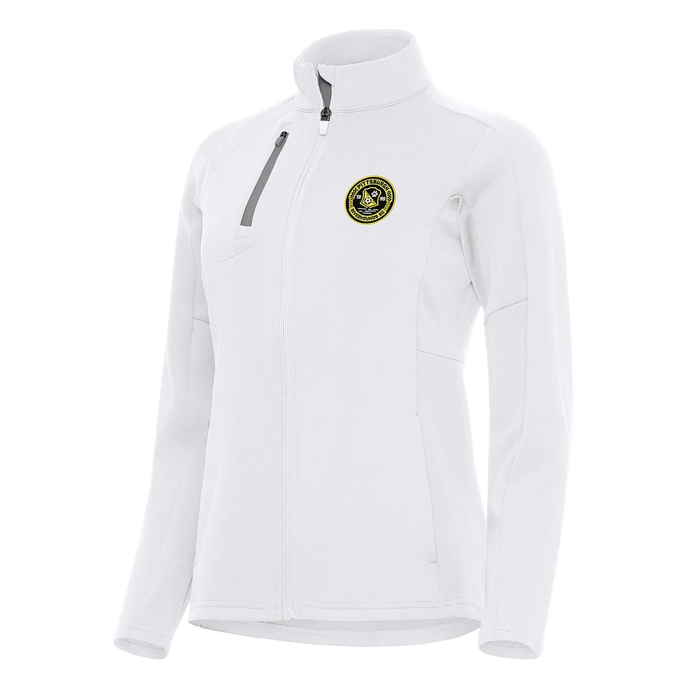 Women's Antigua Pittsburgh Riverhounds SC Generation Full-Zip Jacket