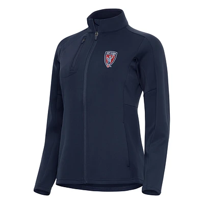 Women's Antigua Navy Indy Eleven Generation Full-Zip Jacket
