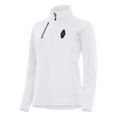 Women's Antigua Las Vegas Lights FC Generation Full-Zip Jacket