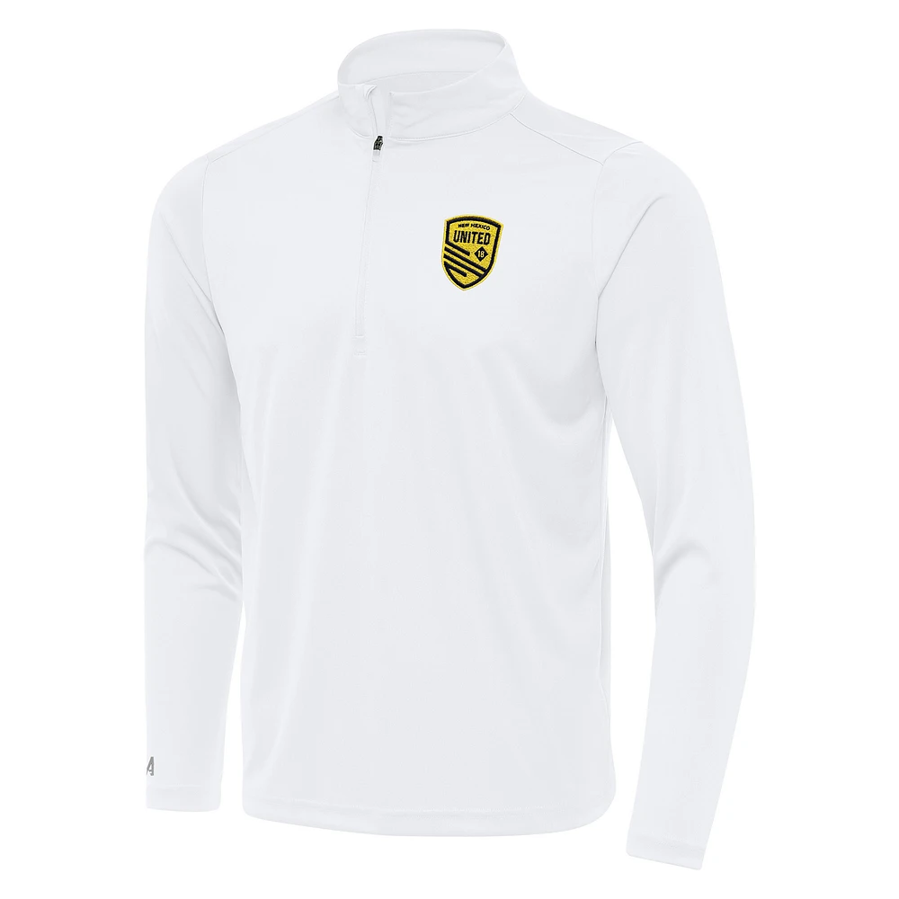Men's Antigua New Mexico United Tribute Quarter-Zip Top