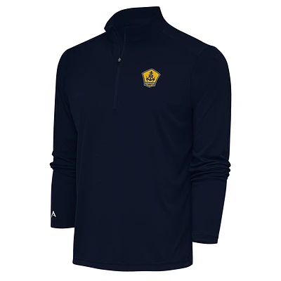 Men's Antigua Navy Rhode Island FC Tribute Quarter-Zip Top