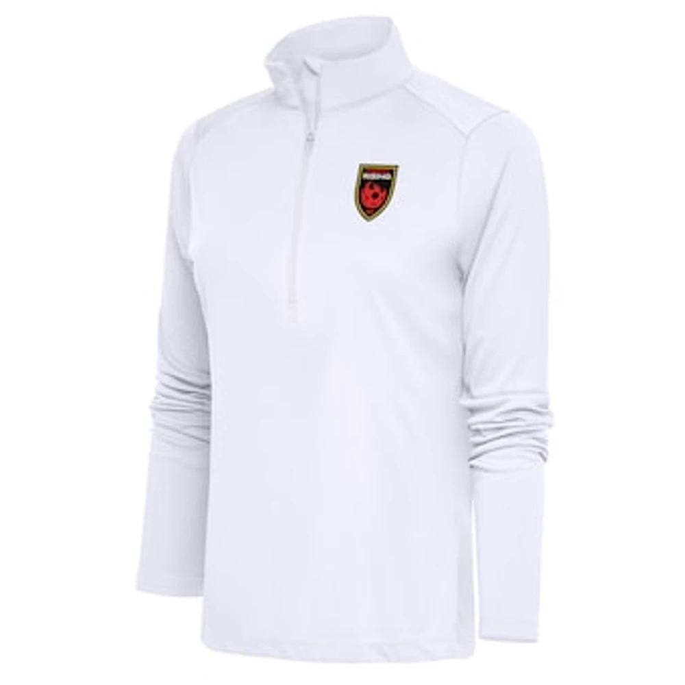 Women's Antigua Phoenix Rising FC Tribute Half-Zip Pullover