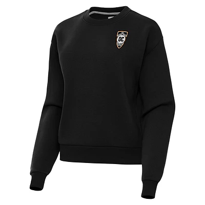 Women's Antigua Orange County SC Victory Fleece Pullover Sweatshirt