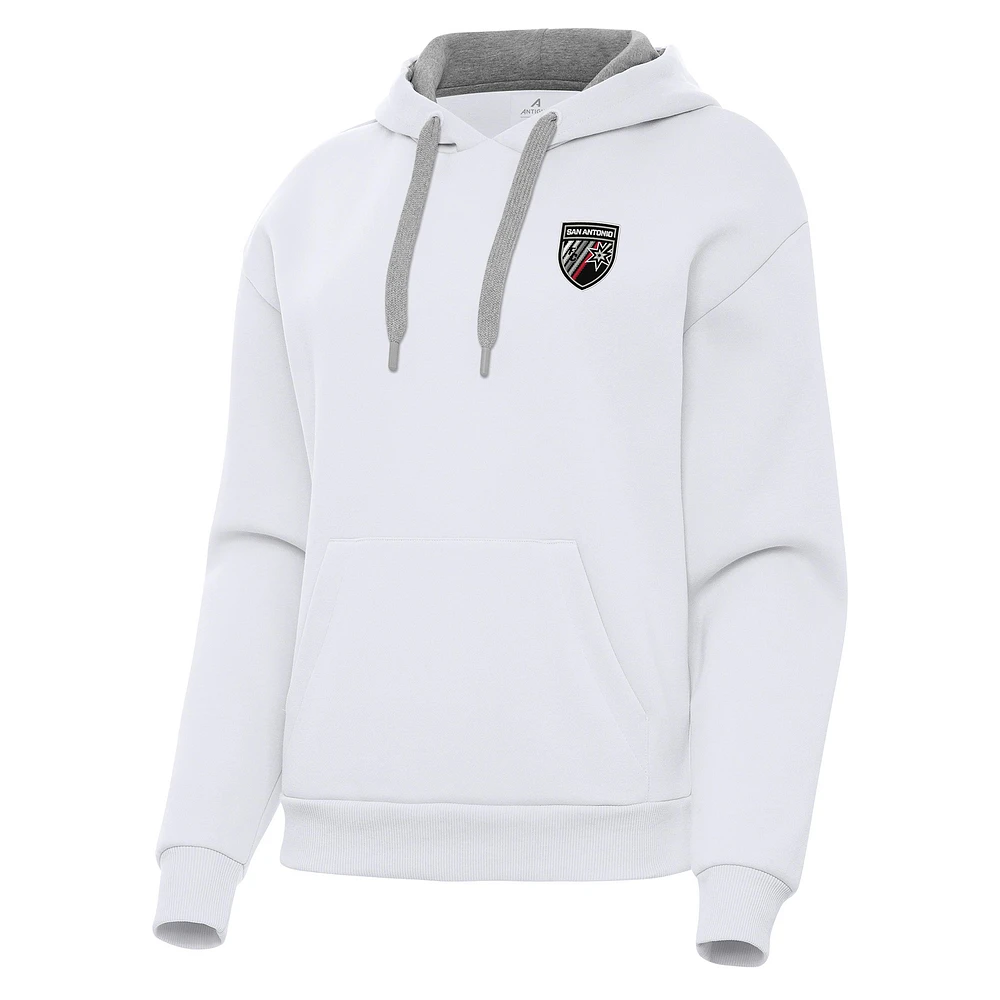 Women's Antigua San Antonio FC Victory Pullover Hoodie