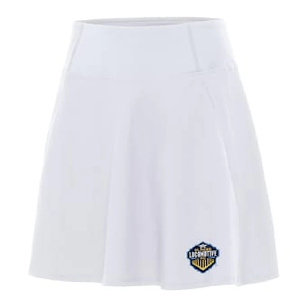 Women's Antigua White El Paso Locomotive FC Chip Skort