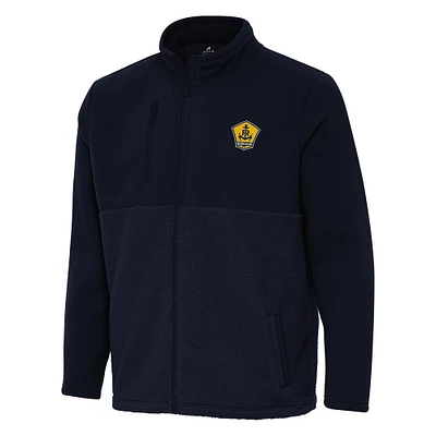 Men's Antigua Navy Rhode Island FC Daily Fused Full-Zip Jacket