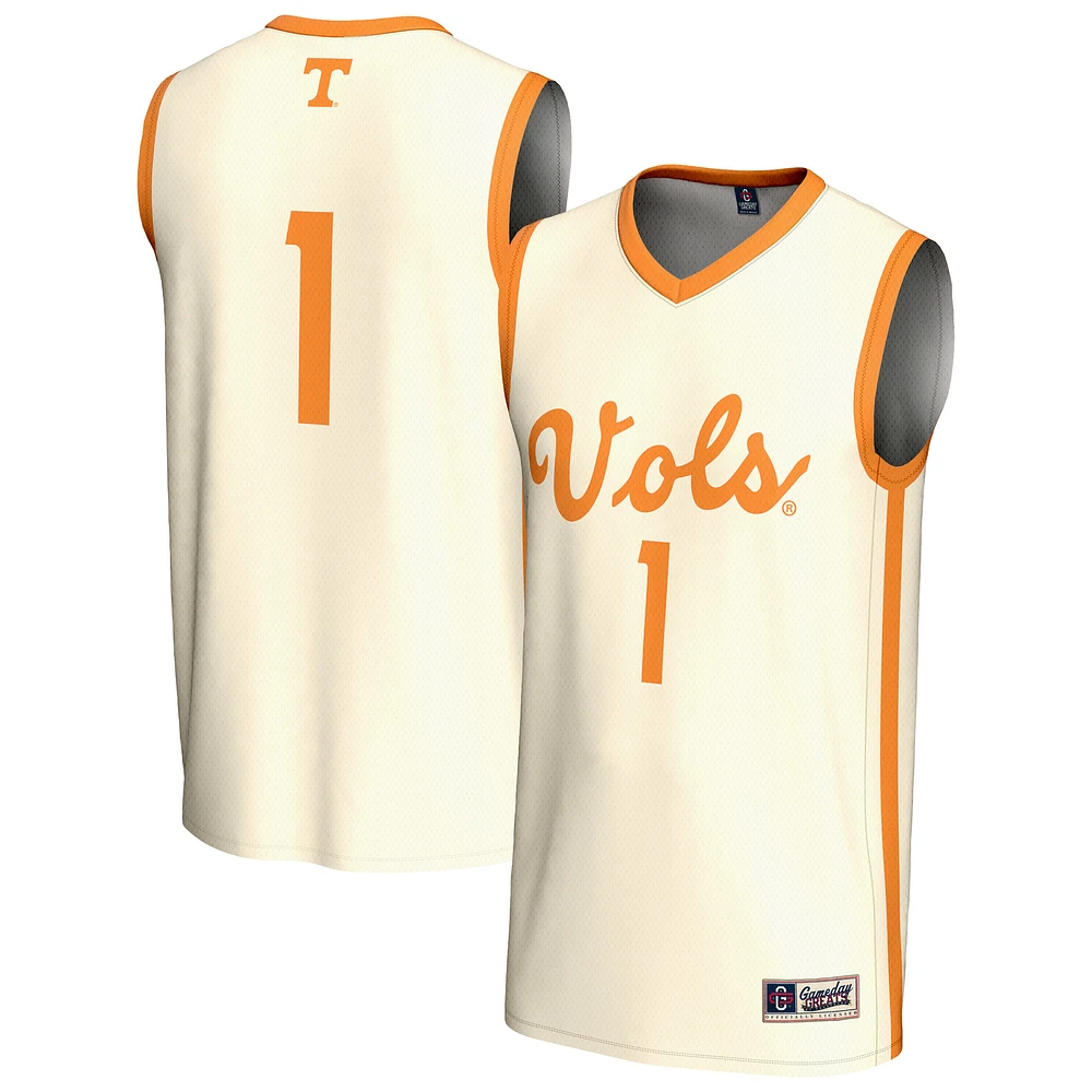 Unisex GameDay Greats #1 Tennessee Volunteers Lightweight Men's Basketball Fashion Jersey