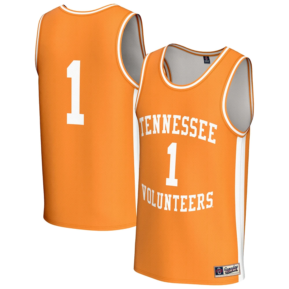 Youth GameDay Greats #1 Tennessee Volunteers Lightweight Men's Basketball Fashion Jersey