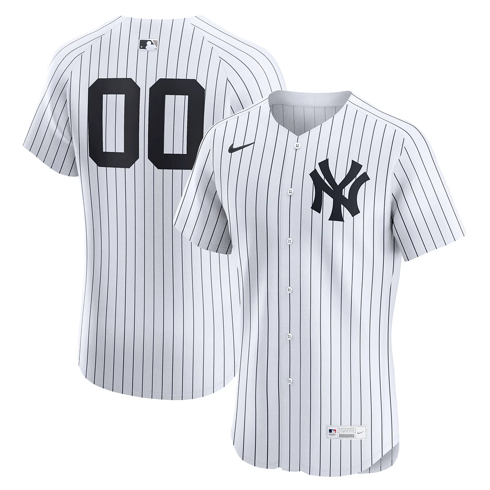 Men's Nike White New York Yankees Home Elite Pick-A-Player Retired Roster Jersey