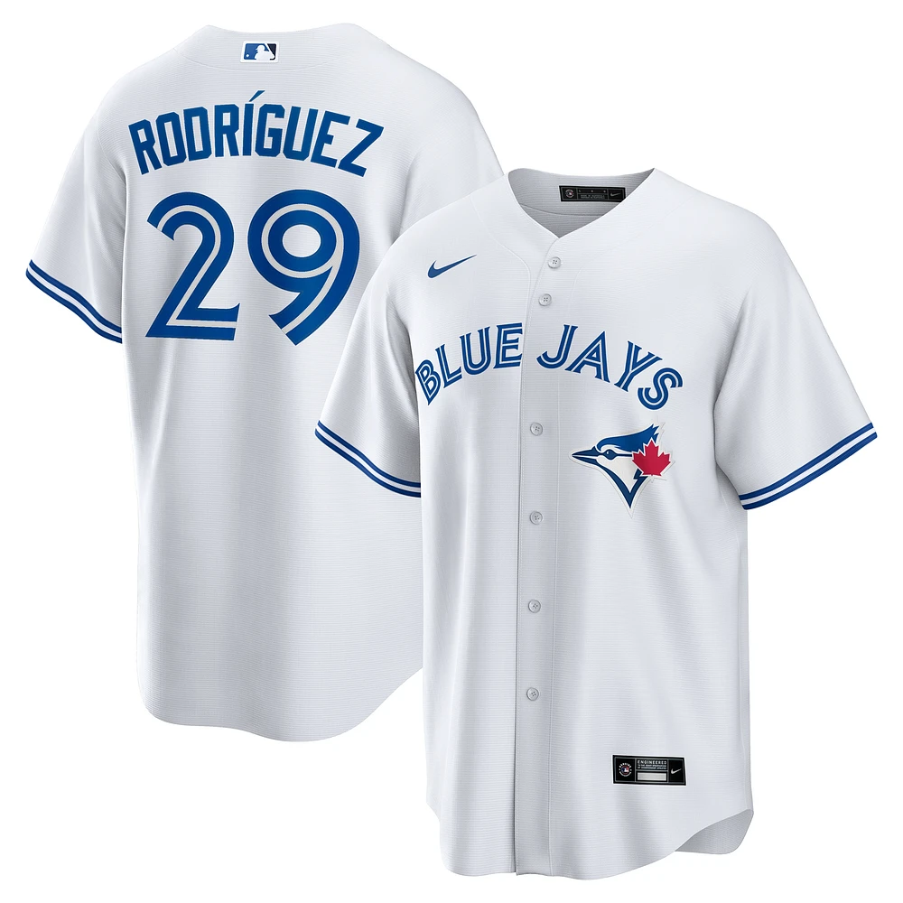 Men's Nike Yariel Rodriguez White Toronto Blue Jays Home Replica Jersey
