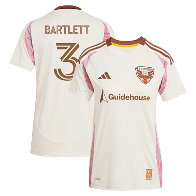 Women's adidas Lucas Bartlett Natural D.C. United 2025 The Soul Kit Replica Player Jersey