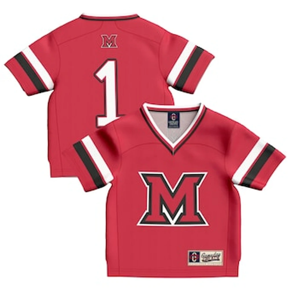 Infant GameDay Greats #1 Red Miami University RedHawks Football Fashion Jersey