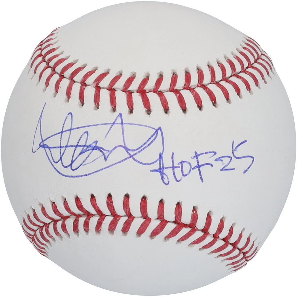 Ichiro Suzuki Seattle Mariners Autographed Baseball with "HOF 25" Inscription