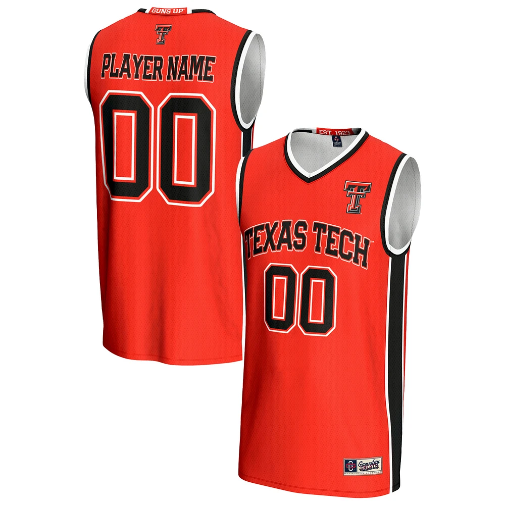 Youth GameDay Greats Texas Tech Red Raiders NIL Pick-A-Player Lightweight Men's Basketball Jersey