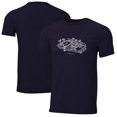 Men's Ahead Navy THE PLAYERS Course Instant Classic Tri-Blend T-Shirt
