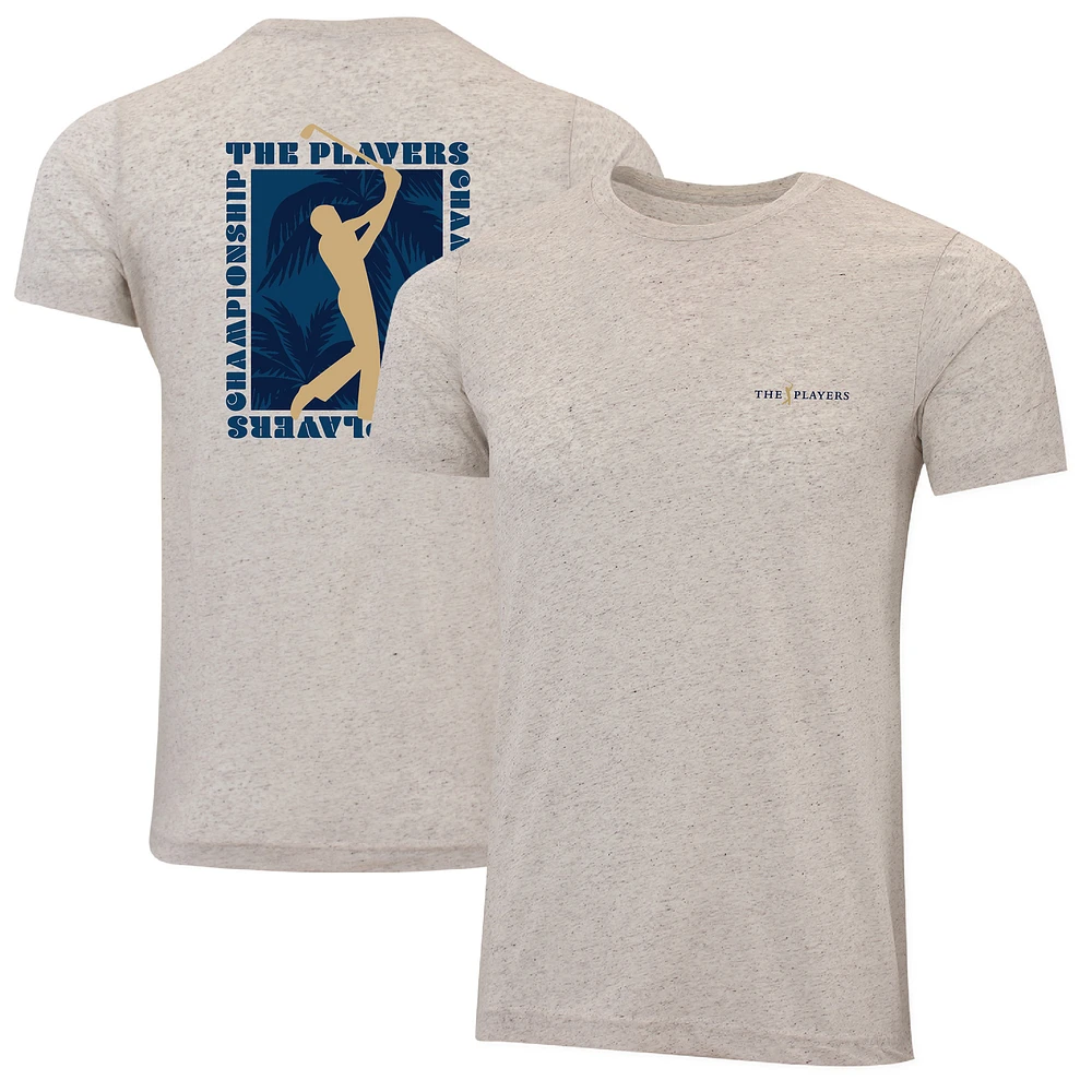 Men's Ahead White THE PLAYERS Championship Instant Classic Tri-Blend T-Shirt