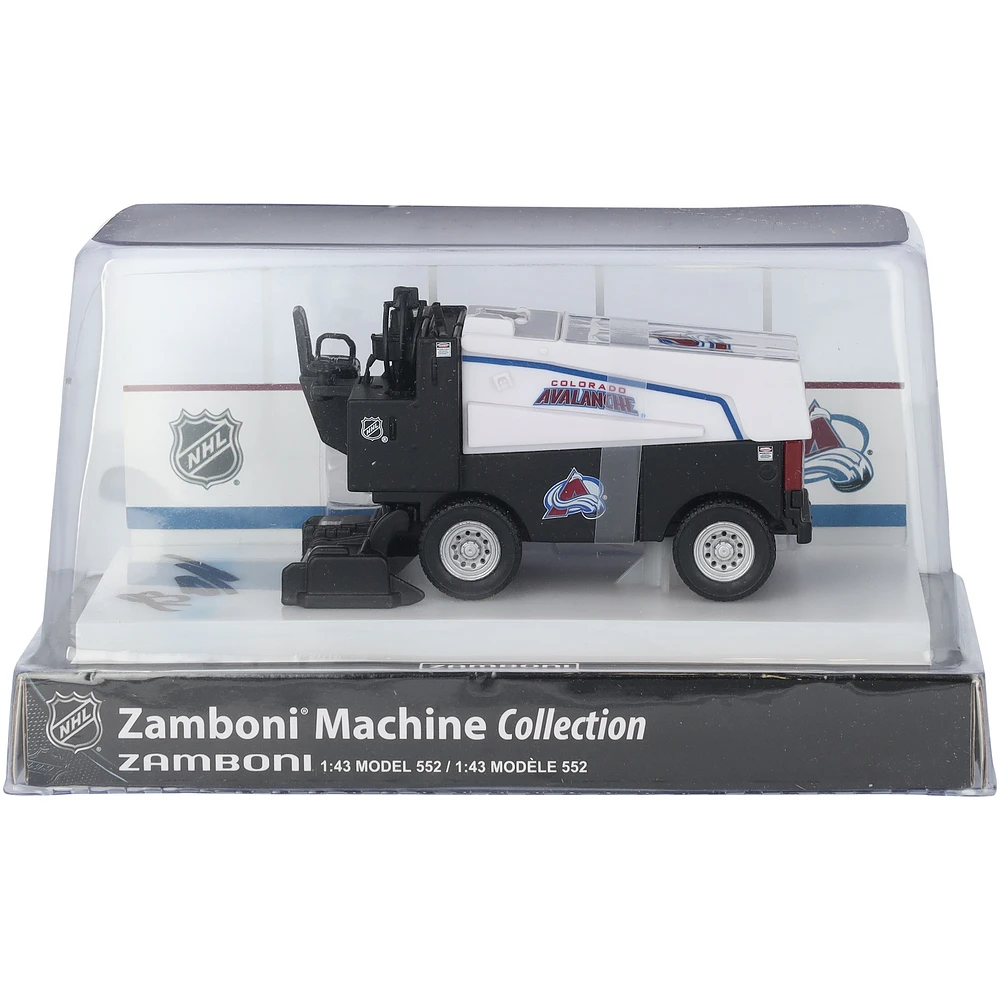 Martin Necas Colorado Avalanche Autographed 1:43 Scale Die-Cast Zamboni