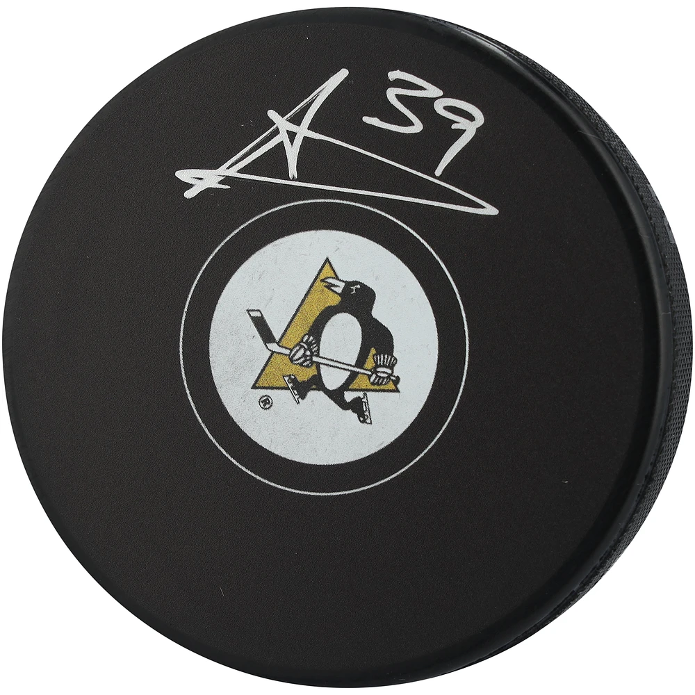 Alex Nedeljkovic Pittsburgh Penguins Autographed Hockey Puck