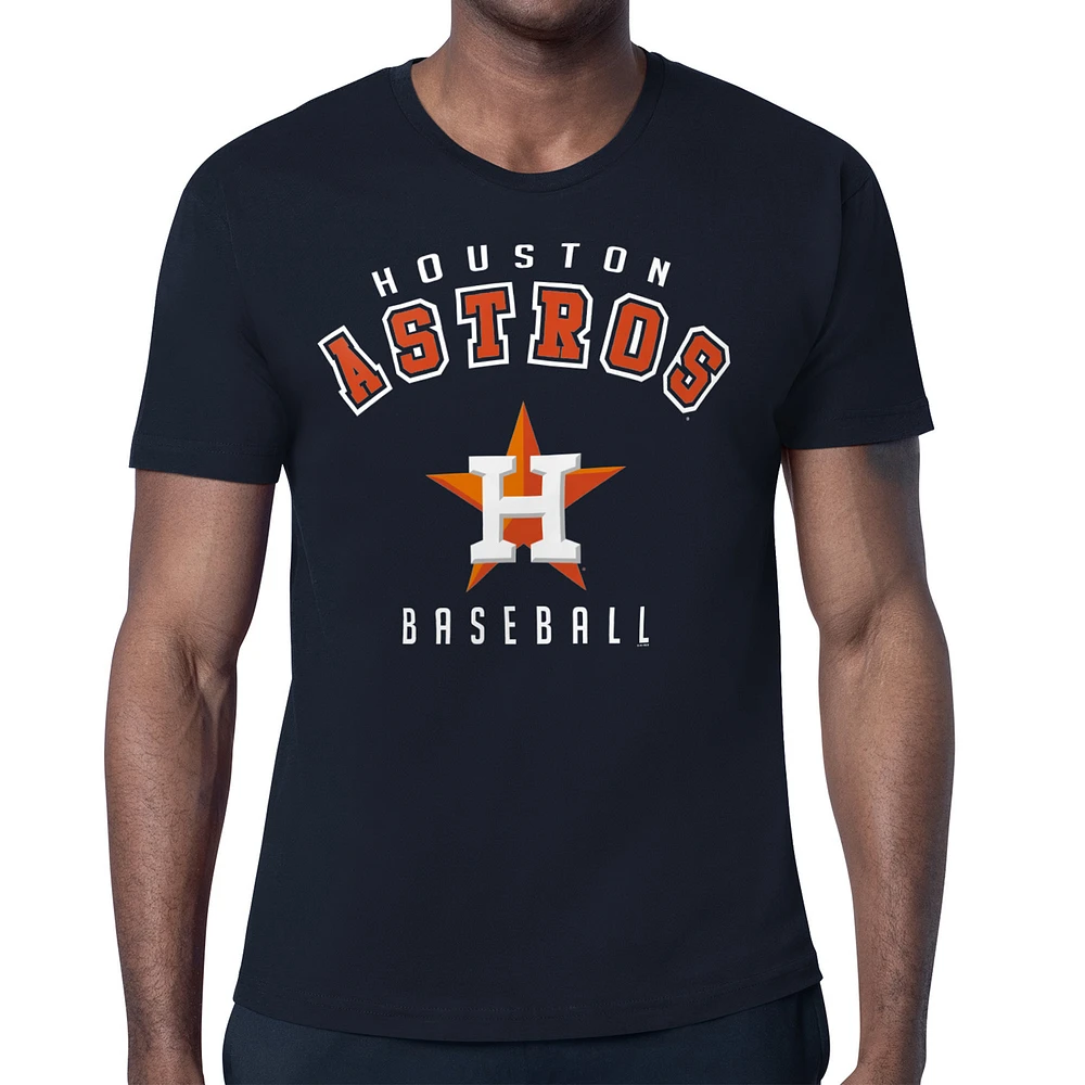 Men's Starter Navy Houston Astros Team Logo T-Shirt