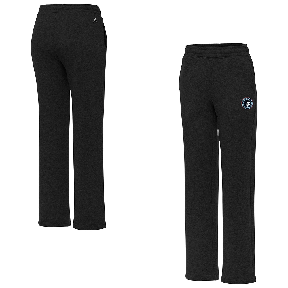 Women's Antigua Black New York City FC Victory Sweatpants