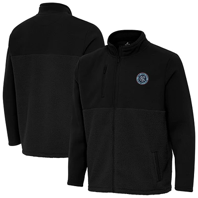 Men's Antigua New York City FC Daily Fused Full-Zip Jacket