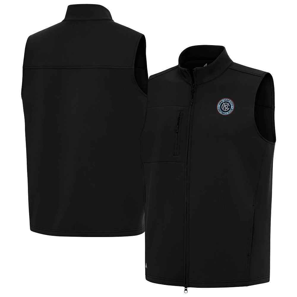 Men's Antigua New York City FC Demand Full-Zip Vest