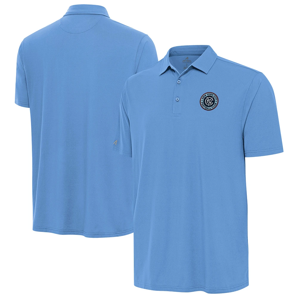 Men's Antigua Sky Blue New York City FC Era Polo