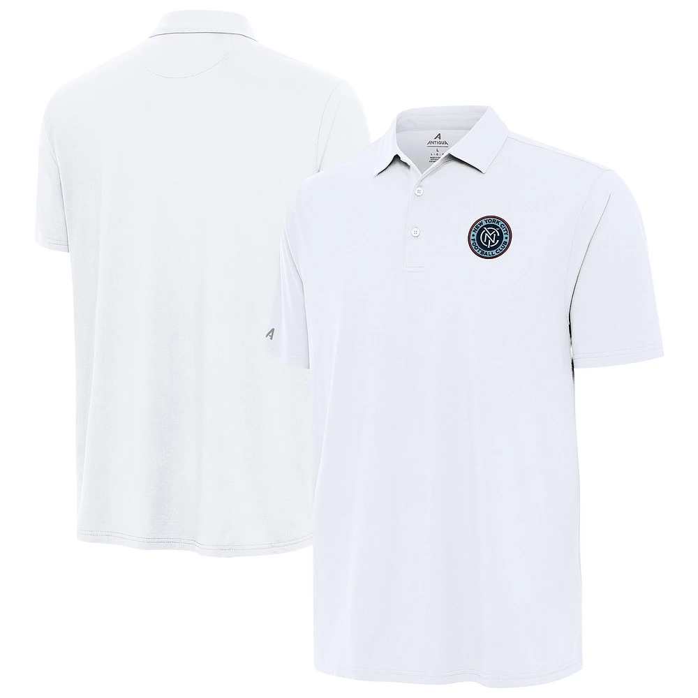 Men's Antigua White New York City FC Era Polo