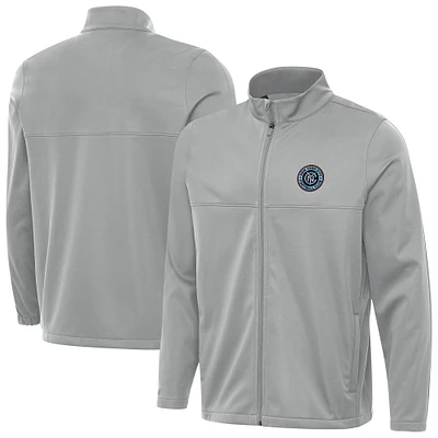 Men's Antigua New York City FC Links 2 Full-Zip Golf Jacket