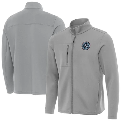 Men's Antigua New York City FC Objection Full-Zip Jacket