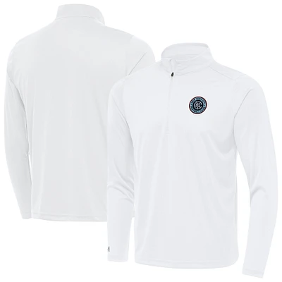 Men's Antigua New York City FC Tribute Quarter-Zip Top