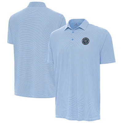Men's Antigua Powder Blue New York City FC Twine Polo