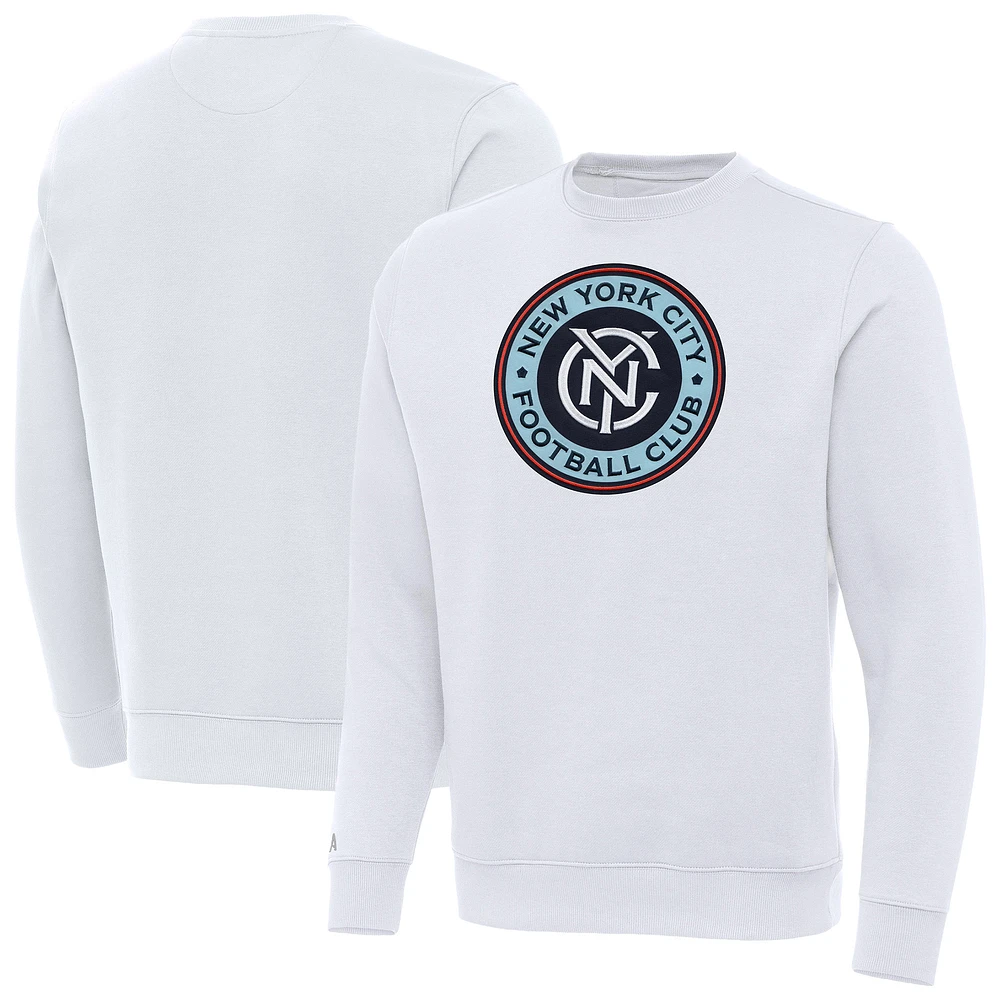 Men's Antigua New York City FC Victory Pullover Sweatshirt