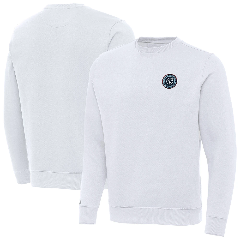 Men's Antigua New York City FC Victory Pullover Sweatshirt
