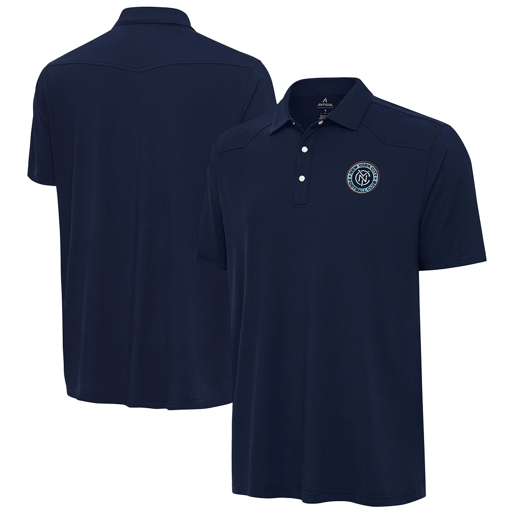 Men's Antigua Navy New York City FC Western Polo