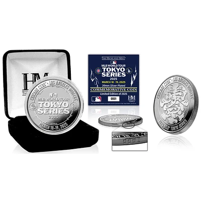 Highland Mint Los Angeles Dodgers vs. Chicago Cubs 2025 MLB World Tour: Tokyo Series Silver Mint Coin