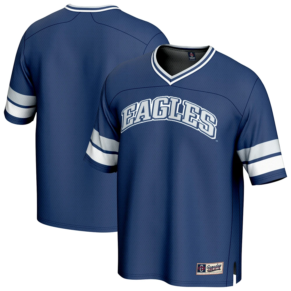 Men's GameDay Greats Navy Emory Eagles Football Jersey