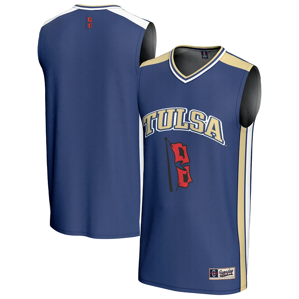 Men's GameDay Greats Royal Tulsa Golden Hurricane Basketball Jersey