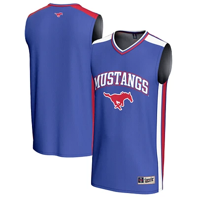 Men's GameDay Greats Royal SMU Mustangs Basketball Jersey