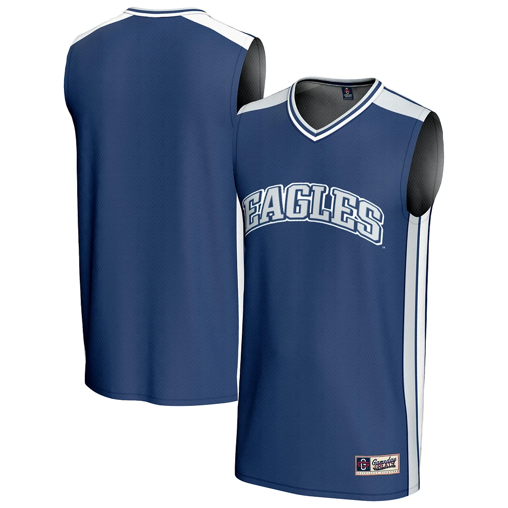Men's GameDay Greats Blue Emory Eagles Basketball Jersey
