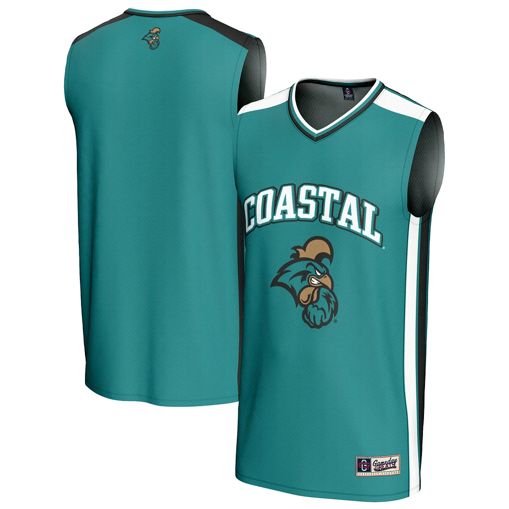Youth GameDay Greats Teal Coastal Carolina Chanticleers Basketball Jersey