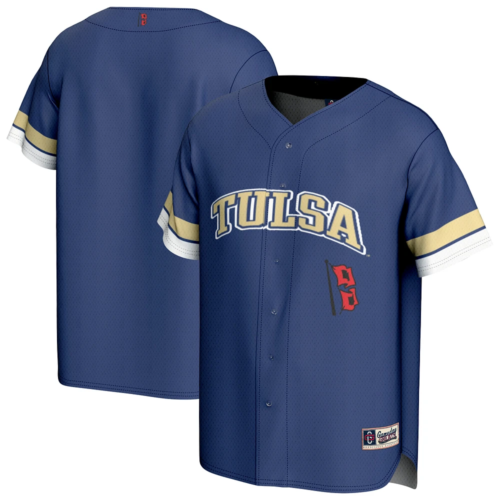 Youth GameDay Greats Royal Tulsa Golden Hurricane Baseball Jersey