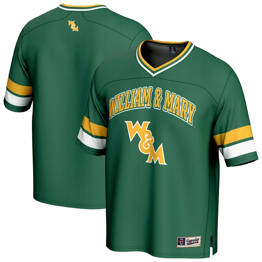 Youth GameDay Greats Green William & Mary Tribe Football Jersey