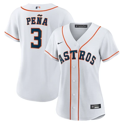 Women's Nike Jeremy Peña White Houston Astros Home Replica Jersey
