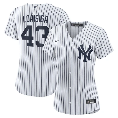 Women's Nike Jonathan Loáisiga White New York Yankees Home Replica Jersey