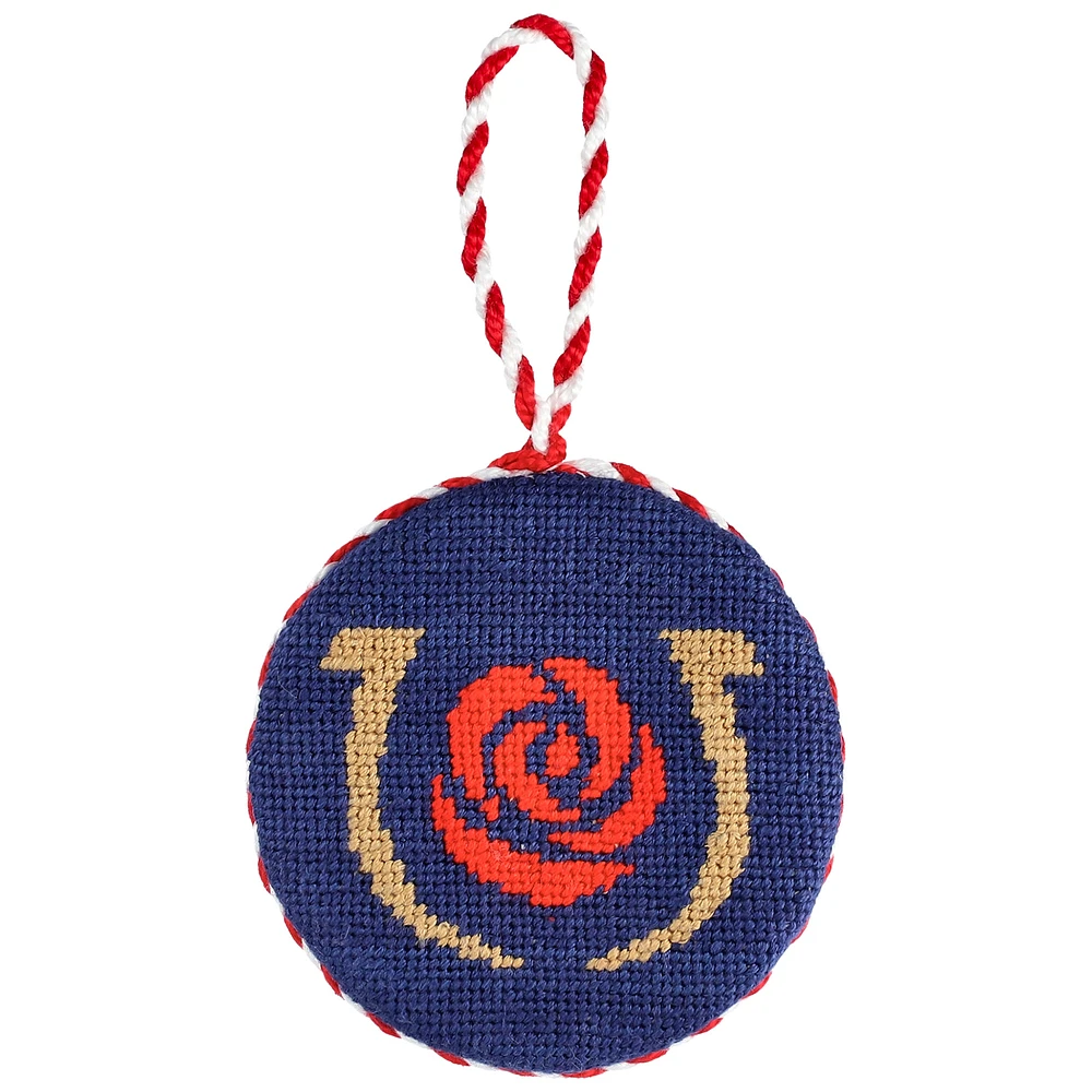 Smathers & Branson Kentucky Derby Needlepoint Ornament