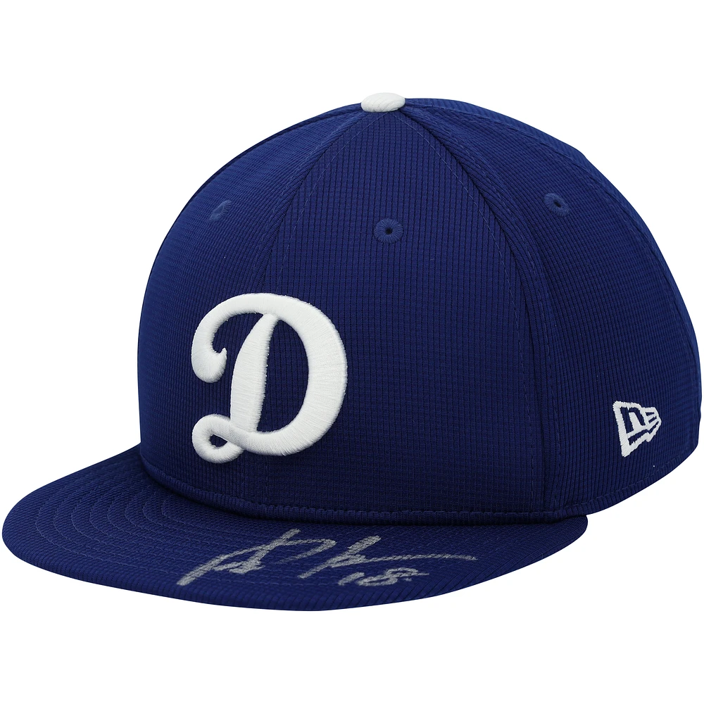 Yoshinobu Yamamoto Los Angeles Dodgers Autographed 2024 MLB Spring Training New Era Cap