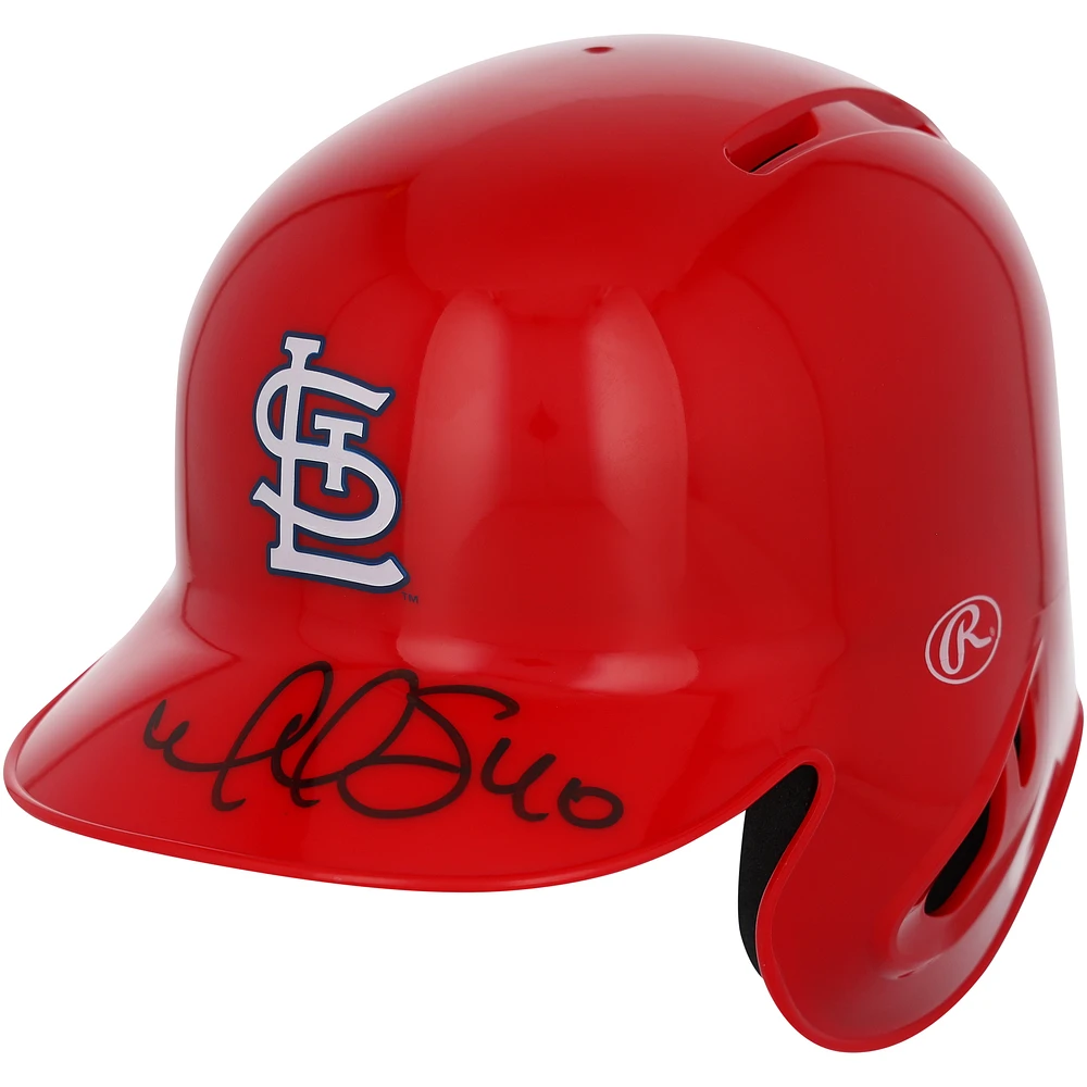 Willson Contreras St. Louis Cardinals Autographed Mini Batting Helmet