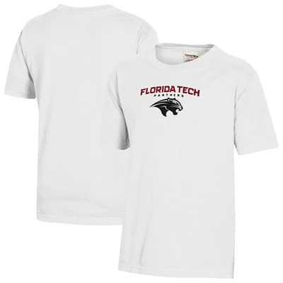 Youth ComfortWash White Florida Tech Panthers T-Shirt